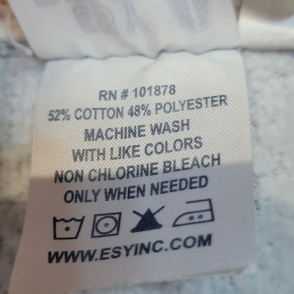 ESY Surf Co. Gray Pullover Quarter Zip - Picture 5 of 8